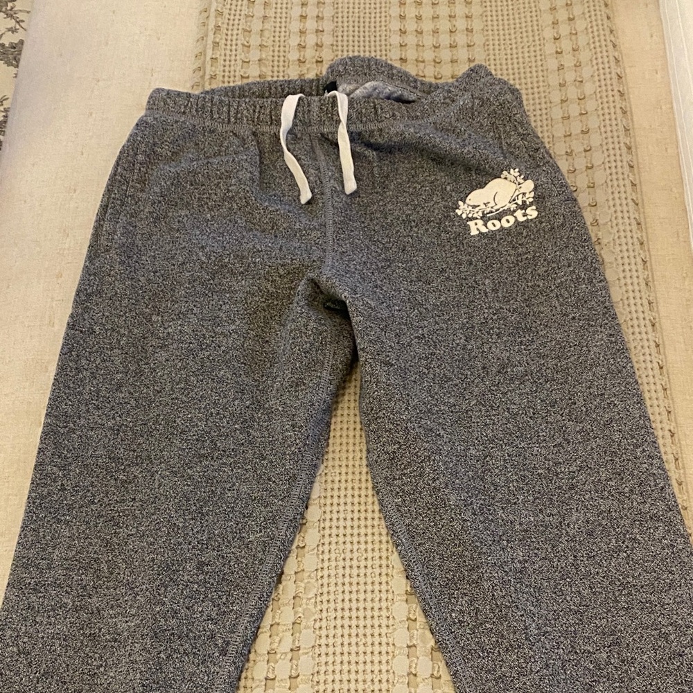 Roots organic original sweatpants salt & pepper